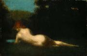 Jean-Jacques Henner, Reclining Nude,